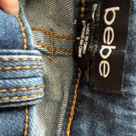 Bebe size 2 denim skirt - Picture 13 of 13